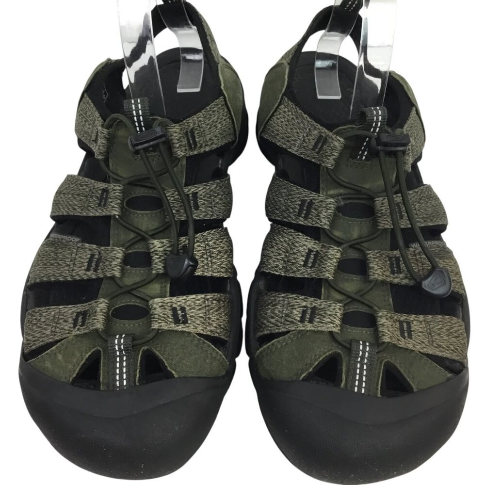 Keen Mens 11.5 Newport H2 Sandals Olive Green Washable Outdoor Hiking Shoes - Picture 7 of 11